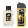 阿迪达斯（Adidas）男士香氛征服两件套（ 香水100ml+沐浴露250ml ）