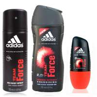 阿迪达斯（Adidas）天赋男士三件套装（喷雾150ml+沐浴露250ml+走珠50ml）