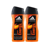 阿迪达斯（Adidas）能量男士沐浴露两支装 250ml*2