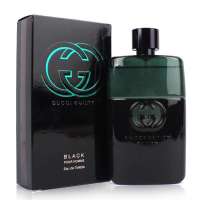 古驰(GUCCI)Guilty Black暗流暗夜原罪爱黑色男士香水90ML 6383