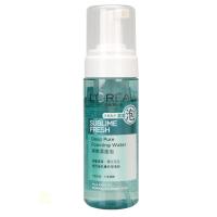 欧莱雅(LOREAL) 女士净爽舒缓洁面泡 卸妆深层清洁净化毛孔150ml