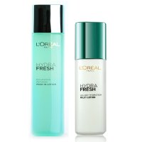 欧莱雅(LOREAL)女士套装 水清新深海平衡2件套( 面膜精华水175ml+保湿乳液125ml)