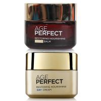 欧莱雅(LOREAL)女士金致臻颜/奢养紧研两件套 日霜+晚霜7381+7428