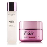 欧莱雅（LOREAL）葡萄籽保湿女士套装 套餐B两件套 葡萄籽膜力水+葡萄籽凝乳