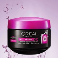 欧莱雅（LOREAL）爱莎洗护系列 爱莎防掉发修护发膜200ml黑色瓶0834