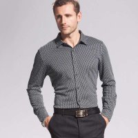 鹿王天丝棉商务衬衣 3S28862