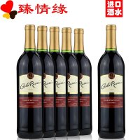 加州乐事 珍藏赤霞珠干红葡萄酒750ml*6 整箱 美国原装进口 顺丰包邮