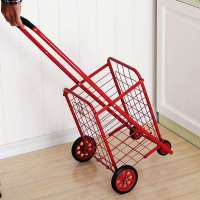 SC-15S小菜娄便携滚轮折叠小号购物车 小拖车手拉车子 买菜车行李拉杆买菜篮子