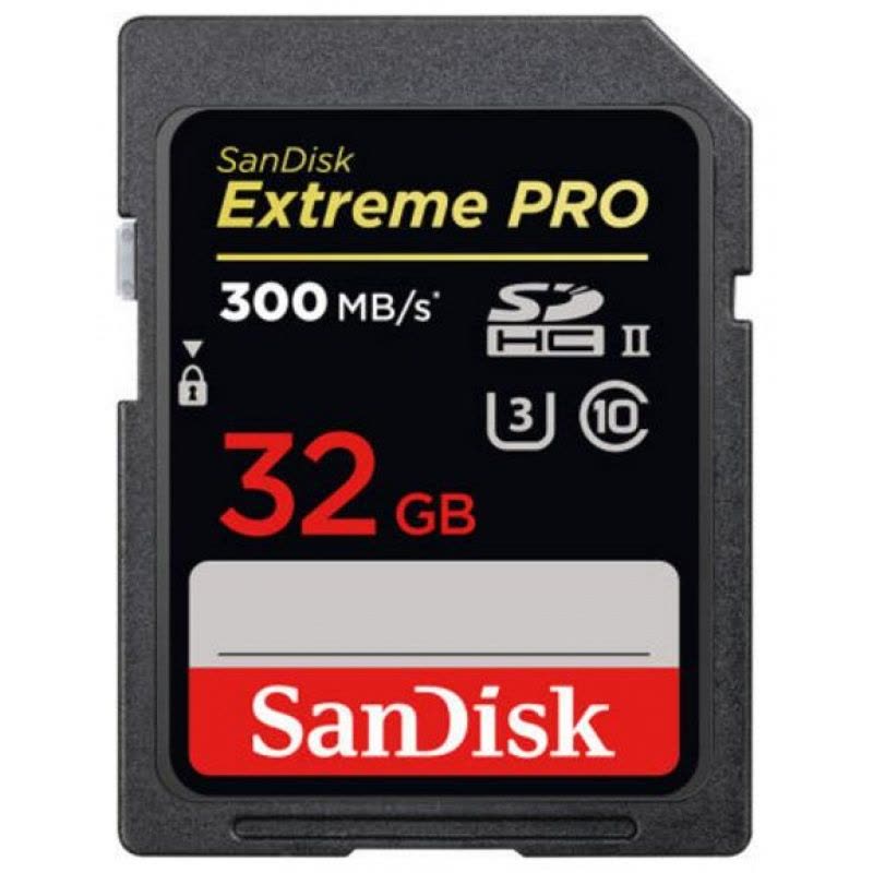 闪迪（SanDisk） sd卡 至尊超极速SDHC UHS-II存储卡 32G相机内存卡300M/S图片