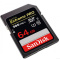 闪迪（SanDisk） sd卡 至尊超极速SDXC UHS-II存储卡64G相机内存卡300M/S