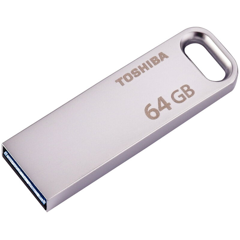 东芝toshiba64g随闪u363金属u盘usb30银色读速120mbs
