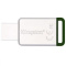 金士顿（Kingston） USB3.1优盘16G金属高速U盘 DT50 绿色