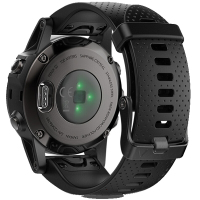 GARMIN 佳明飞耐时fenix5S 心率GPS登山游泳户外跑步运动手表100防水（5S中文蓝宝石黑色)