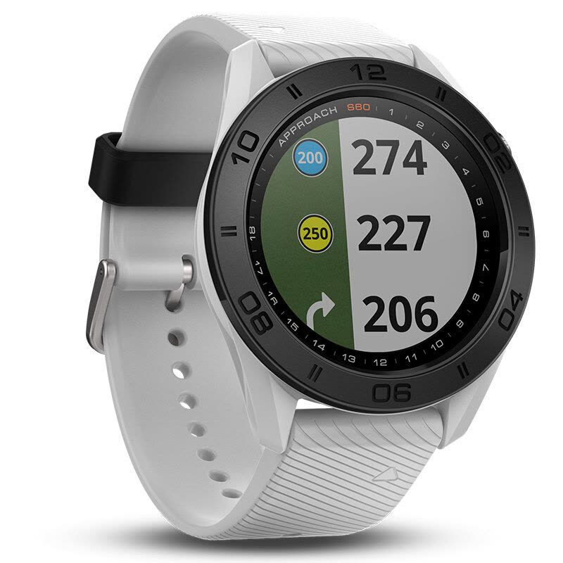 Garmin佳明Approach S60户外GPS高尔夫运动健身智能手表（标准版白色）图片