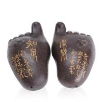 [子冶]知足常乐 大号 茶宠 紫砂摆件 茶具 宜兴紫砂 手工 正品