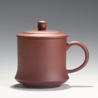 [子冶]恒圆 老紫泥 紫砂杯 茶杯 宜兴紫砂壶名家全手工茶具正品