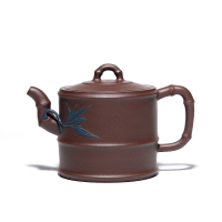 子冶380cc高风亮节原矿老紫泥宜兴紫砂壶纯全手工名家正品茶具