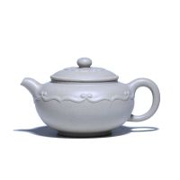 子冶260cc如意壶 原矿本山绿泥宜兴紫砂壶名家纯全手工茶具套组