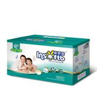 婴舒宝 婴儿纸尿裤尿不湿 棉柔特惠 绿钻 M码116片