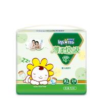 婴舒宝 薄柔快吸 婴儿纸尿片尿不湿 XL码加大号 24片