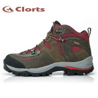 洛弛Clorts专柜正品 高帮登山鞋 真皮防水保暖户外鞋男女 HKM-816