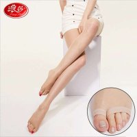 浪莎丝袜连裤袜 夏季薄丝袜 包芯丝丝绢感觉时尚薄款露趾丝袜 凉鞋百搭时尚鱼嘴袜1条