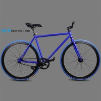 新时代新款/700c/死飞自行车/活飞倒刹倒骑/学生公路车