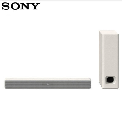 索尼(SONY) HT-MT300/W 音响 家庭影院 电视音响 无线蓝牙/NFC 立体声 回音壁 白色