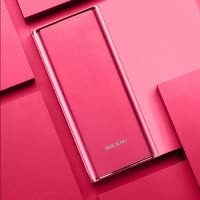 飞毛腿SCUD10000MAH 1万充电宝 大容量苹果小米正品移动电源华为薄PD电脑[玫瑰红]PD快充闪充