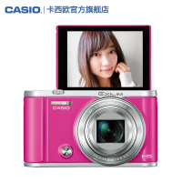 现货一台【官方旗舰店】卡西欧Casio EX-ZR3700 数码相机 玫红色 美颜相机自拍神器