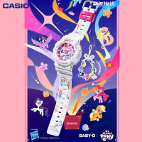 卡西欧CASIO石英表经典款小马宝莉学生儿童