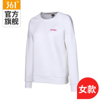 361°女士装春季情侣运动卫衣361°男装套头衫纯色百搭运动服休闲上衣
