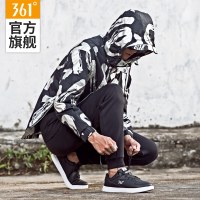 361°男鞋板鞋白色运动鞋男361°女士鞋皮面防水黑色板鞋小白鞋子