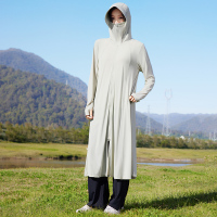 361°防晒衣女薄款加长款透气冰丝速干防晒服户外风衣外套