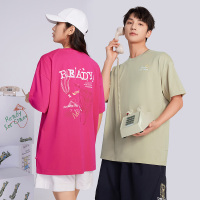 海绵宝宝联名丨361°运动t恤男女同款夏季新款冰感宽松休闲短袖