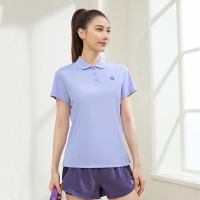 361°运动t恤女夏季新款瑜伽健身POLO衫上衣速干薄款透气短袖女
