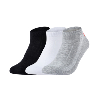 361°新款男平板短袜三双装