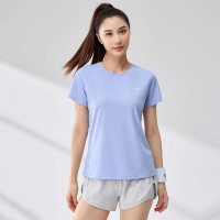 361°运动t恤女夏季新款轻薄透气速干上衣女士瑜伽健身运动短袖662524110V
