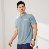 361°翻领T恤男夏季新款速干透气运动POLO衫男士纯色休闲短袖652524102V