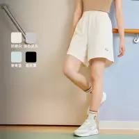 361°运动短裤女夏季新款针织宽松透气五分裤女复古学院风休闲短裤女