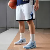 361°篮球裤男夏季新款宽松透气五分裤针织运动裤休闲五分裤短裤