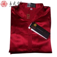 易武堂 真丝太极服 武术服 100%桑蚕丝 老人礼物 送礼佳品 健身服装 运动服装 晨练服