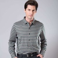 圣吉卡丹春季男士新款几何印花长袖T恤SCU131560