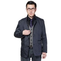 圣吉卡丹专柜正品男装夹克商务休闲外套夹克JKA1737-32