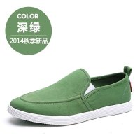 想川夏季布鞋 帆布鞋男士套脚男鞋韩版潮流单鞋休闲鞋子