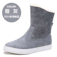 想川男士靴子冬季男鞋保暖雪地靴男靴男式长筒靴鞋子2827