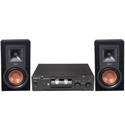 杰士(Klipsch) R-15M 书架 PM6功放 家庭音响Hi-Fi 蓝牙多媒体电脑组合音响 音箱