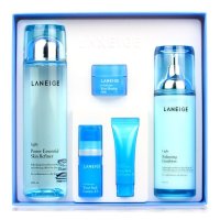 兰芝水凝清盈基础套装 保湿水乳套装 200ml+120ml 韩国直邮