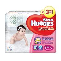 [柳韩-金佰利 好奇]PREMIER 好加3阶段女72片 ×3袋（436*370*350mm）