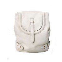 [DEMARRER]【韩流明星推荐 • 李宝英】象牙白高级皮质双肩包（长25cm，宽13cm，高27cm）